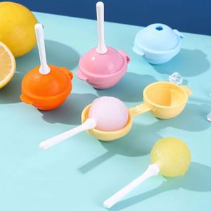 Moldes creativos para helados en forma de piruleta y bola de hielo, OEM ODM, con compartimento de congelación complementario para refrigerador - Product Image 3