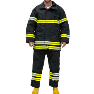 難燃性耐火フルアラミド消防スーツ消防士服ターンアウトギア消防士ユニフォーム - Product Image 1