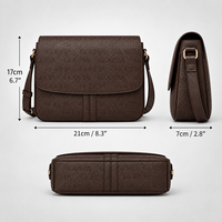 Sac messager en cuir végétalien mat imperméable personnalisé avec logo, tendance estivale, haute qualité, léger, sac à bandoulière