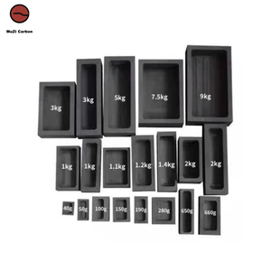 Moule à lingots en graphite d'approvisionnement d'usine pour la coulée de bijoux en <span class=keywords><strong>argent</strong></span> et or Moule à lingots en graphite Outils de bijoux Moules pour lingots - Product Image 2