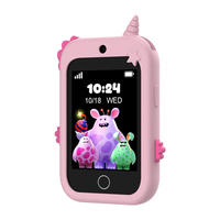 Smartphone pour enfants DH19 avec caméra, écran IPS de 2,8 pouces, appel vidéo, 4G LTE WIFI SOS, montre connectée étanche IP65 pour enfants, jouet cadeau
