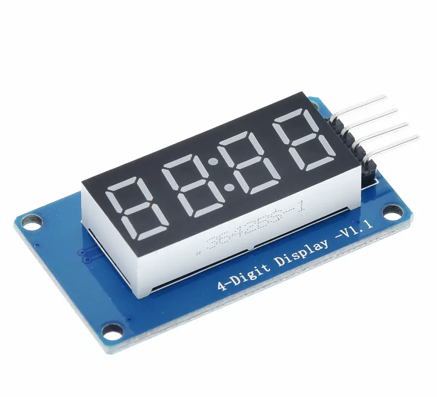 TM1637 LED Display Module For Arduino 7 Segment 4 Bits 0.36Inch Clock RED Anode Digital Tube Four Serial Driver Board Pack