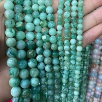 Perles lisses en pierre naturelle œil de tigre, qualité AAA Morgan, accessoires DIY, breloques pour la fabrication de colliers et bracelets, tendance, 4-12mm, tactiles