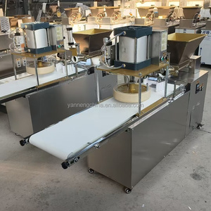 Pneumatic Engine <b>Pizza</b> Naan Dough Stamping Machine <b>Pizza</b> Crust Presser Stainless Steel Flatbread Arabic Bread Tortilla Forming M - Product Image 5