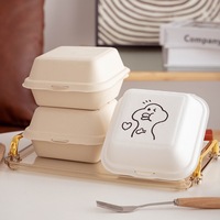 Bol en carton d'emballage compostable de qualité alimentaire pour gâteau crêpe muffin bouffée restauration rapide nouilles salade de riz bol avec couvercle