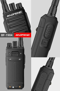 BF-1904 portatile portatile radioamino <span class=keywords><strong>Scanner</strong></span> 10W UHF ricevitore con USB-C Woki Toki bidirezionale Walkie Talkie 1904 Radio - Product Image 5