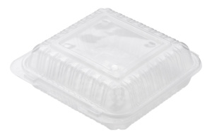Single Compartment PP Food Container Microwave Safe BPA Free <b>Disposable</b> Lunch Box with Lid - Product Image 3