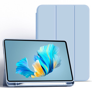 Nueva funda inteligente para HUAWEI MatePad 11. 11,5 2024 S 11,5 Trifold Leather Flip Soft Back Case para MatePad "S con portalápices - Product Image 5