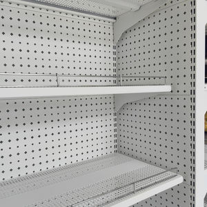 Tablero trasero perforado de metal de alta calidad Estantes de supermercado Gondolas De Supermecados - Product Image 3