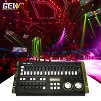 Console DMX 512 pour Contrôleur de Lumières Max 384, Contrôleur de Projecteurs PAR/à Tête Mobile, Console de Dimmer pour Éclairage de Scène et Disco