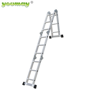 Escalera de Aluminio Resistente, Precio Bajo, Multiusos, Plegable, Portátil, Fabricada en China - Product Image 5