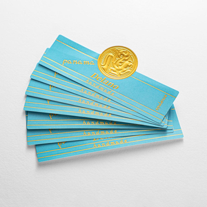 Cuộn nhãn dán xì gà cao cấp, cá nhân hóa, chống thấm nước, in vinyl ép kim vàng, dành cho thiết kế riêng độc quyền - Product Image 3