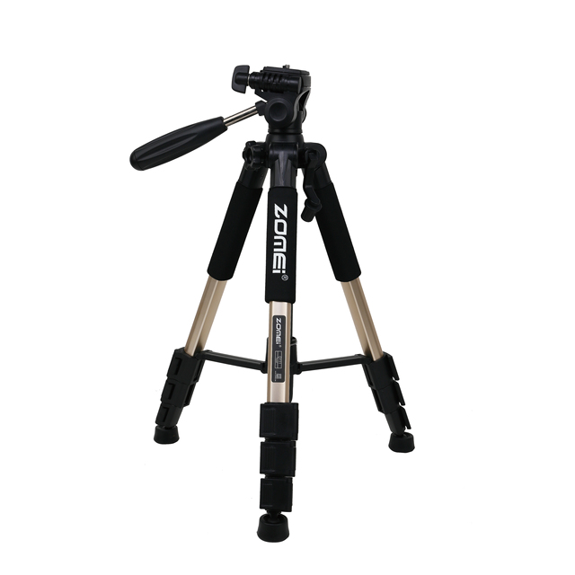 Professional Q111 Heavy-Duty Aluminum Alloy Tripod Stand Strong Camera Tripod for Video & Film Shooting