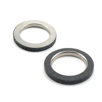 Joints en spirale en tôle d'étain/graphite/sans amiante Chiwo 48 mm de diamètre extérieur x 40 mm de diamètre intérieur x 5 mm d'épaisseur pour Carnival IV 2020- Échappement