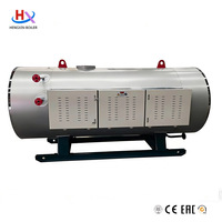 Chaudière à vapeur électrique industrielle de grande taille, machine de chauffage électrique horizontale pour l'usine de stérilisation et de traitement profond des aliments