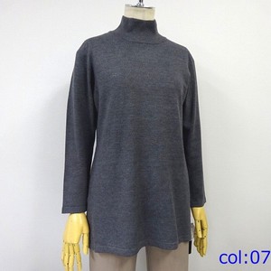 Vêtements à manches longues col haut pulls tricotés pour femmes vente en gros - Product Image 3