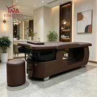 Matériel de salon de coiffure en gros : Lit de lavage de tête style thaïlandais, table de massage et de shampoing multi-usages
