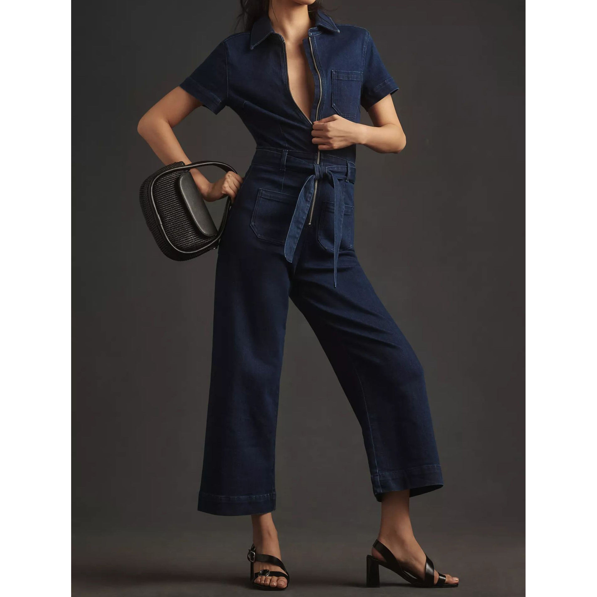 Shop Our Blue Jeans Jumpsuit Collection for Women's Fashion