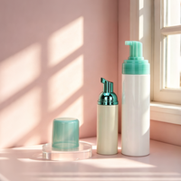 Pompe Distributrice de Savon Liquide Moussant Colorée pour Bouteille – Emballage Pompe à Mousse pour Nettoyant Visage et Mousse Nettoyante