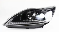 Ensemble de phares automatiques LED de haute qualité pour 2009-2011 pour phare LED à lentille modifiée Ford Focus avec feux de jour