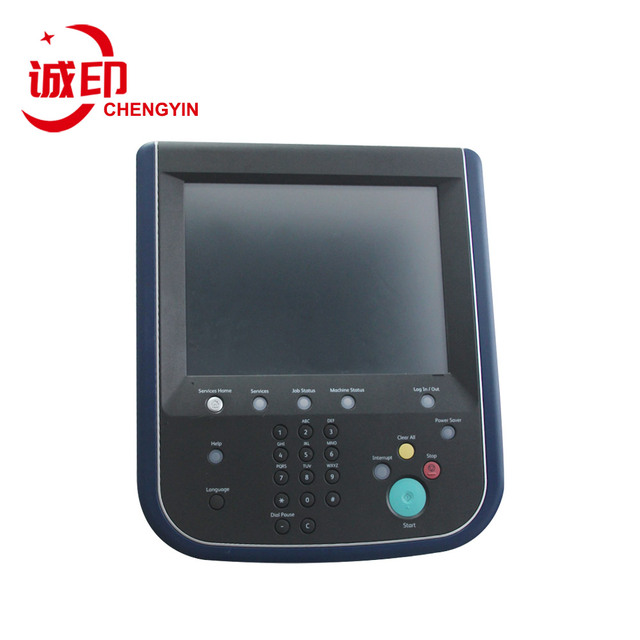 Used Original UI Display Panel Metal for D95 D110 D125 7780 C75 C60 V80 V180 2100 Copier Touch Screen Control Spare Parts