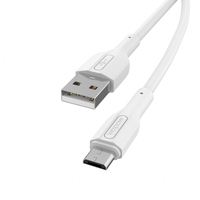Cable de Carga Micro USB Wopow WX01 de 1.2m con Blindaje Trenzado, Carga Rápida de 2.4A, Material de PVC, Certificado CE, Garantía de 12 Meses