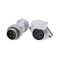 Accessoires de connecteur d'aviation étanches WEIPU IP67 4 6 8 8B 10 11 12 13 19 Core WF32J/TE et prise WF32K/ZG