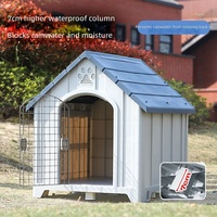 Nichoir pour chien imperméable, isolé, chaud, résistant au froid, à la pluie et au vent, durable, pour grands chiens, pour l'extérieur