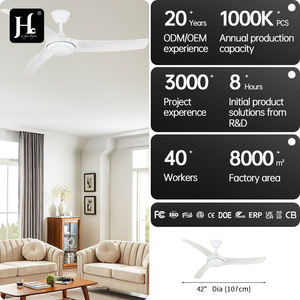 Ventilateur de plafond de 52 pouces à haut volume d'air avec lumière, commande par application, télécommande, interrupteur DC, solution d'installation incluse. - Product Image 4