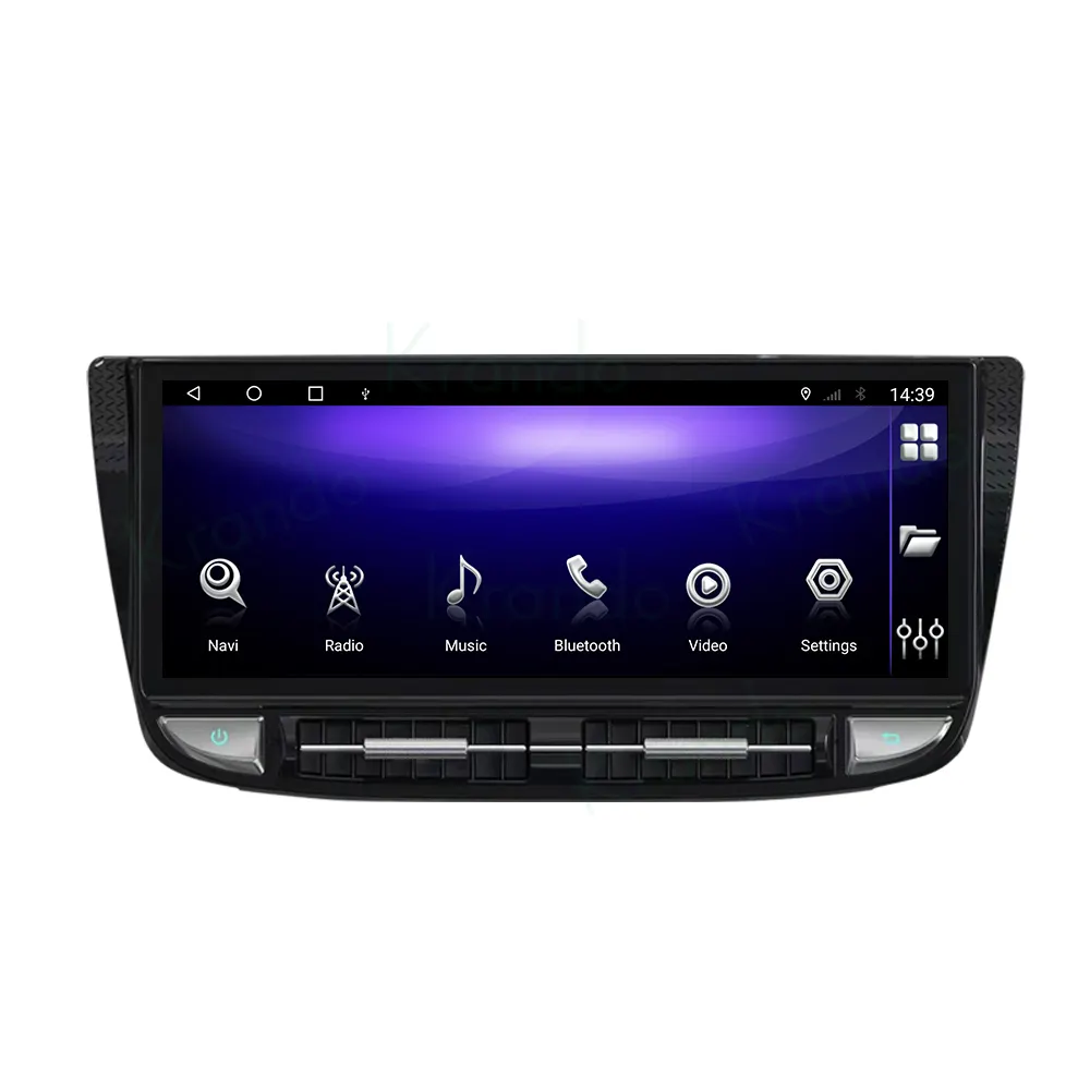 Krando Android 10.0 12.3 6G 128G Car Radio For Porsche Panamera 2010-2016 Stereo Navigation Head Unit Multimedia Player Tablet