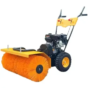 Factory price high quality Gasoline snowplow snowblower sweeper snow machine big snowplough with high efficiency