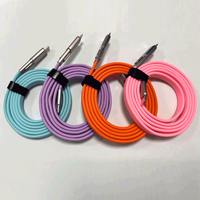 Kabel Data USB-C 2-in-1 Silikon Cair Ramah Kulit Nylon 240W Pengisi Daya Cepat Penyangga Ponsel Anti Kusut Pemindai Barcode Pipih 1.2m