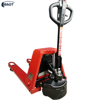 Chariot élévateur électrique Baot de haute qualité, peinture avancée, capacité de 2500 kg, utilisation intérieure/extérieure, rayon de braquage de 210 cm pour entrepôt