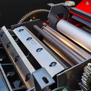 Trang trại sử dụng thương hiệu mới PELLET chế biến thức ăn Ngô rơm ủ chaff cắt đậu phộng vỏ cỏ Máy cắt - Product Image 5