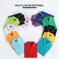 Nouveaux polos pour hommes de style tendance, sur mesure, 100% coton, polos pour hommes