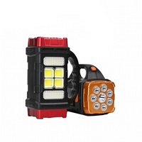 Haute puissance ABS corps lampe de poche LED torche étanche extérieur USB Rechargeable énergie solaire pour Camping travail torche à énergie solaire