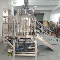 Ligne de production de mayonnaise et de ketchup, émulsifiant sous vide pour crèmes cosmétiques, homogénéisateur, machine de fabrication d'onguents