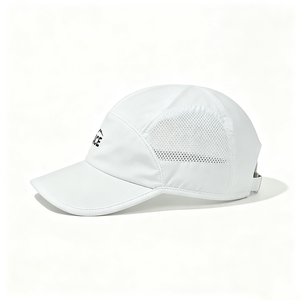Gorra de Running Personalizada Blanca de 5 Paneles con Bordado Negro ACE Mountain, de Secado Rápido, Transpirable y Ligera para Camping - Product Image 5