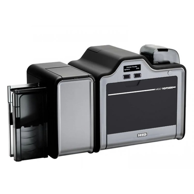 Original HDP5000 Dye-Sublimation Resin Thermal Transfer Single Side Dual Dide Plastic ID PVC Card Colorful Printer