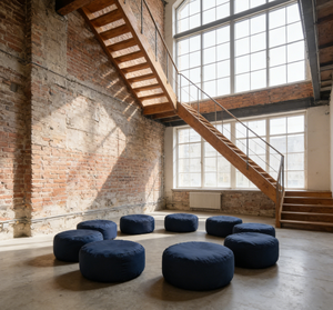 Coussin gonflable résistant aux intempéries Da Niu Factory, anti-UV et anti-décoloration, idéal pour les sièges de café et de restaurant en extérieur - Product Image 1