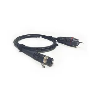 Suporte ODM OEM Impermeável Aparafusado bloqueio mecanismo patchcord fibra óptica Extensão conector Conector Dustproof