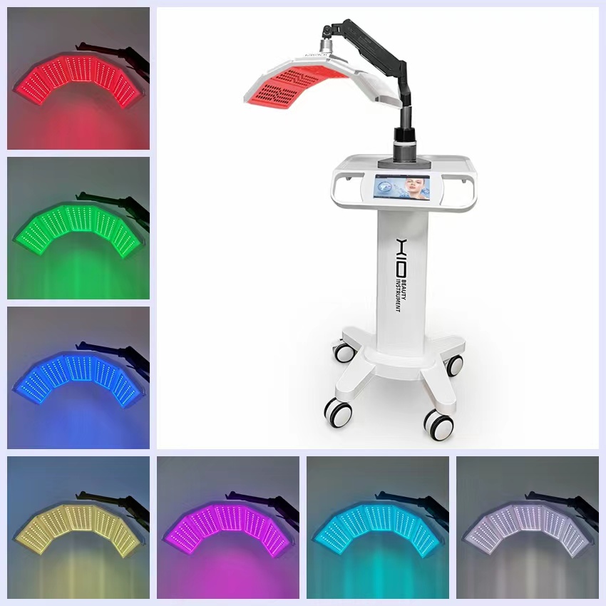 led facial light therapy device