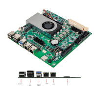 Placa Base para Servidor Intel N97 Sin Ventilador Mini-ITX 6 Bahías NAS DDR5 2*Intel 17x17CM I226 2.5G con Doble LAN