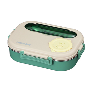 Công suất cao PP + thép không gỉ Bento Hộp Ăn Trưa với dao kéo bát ngăn kín leakproof và chịu nhiệt container thực phẩm - Product Image 6