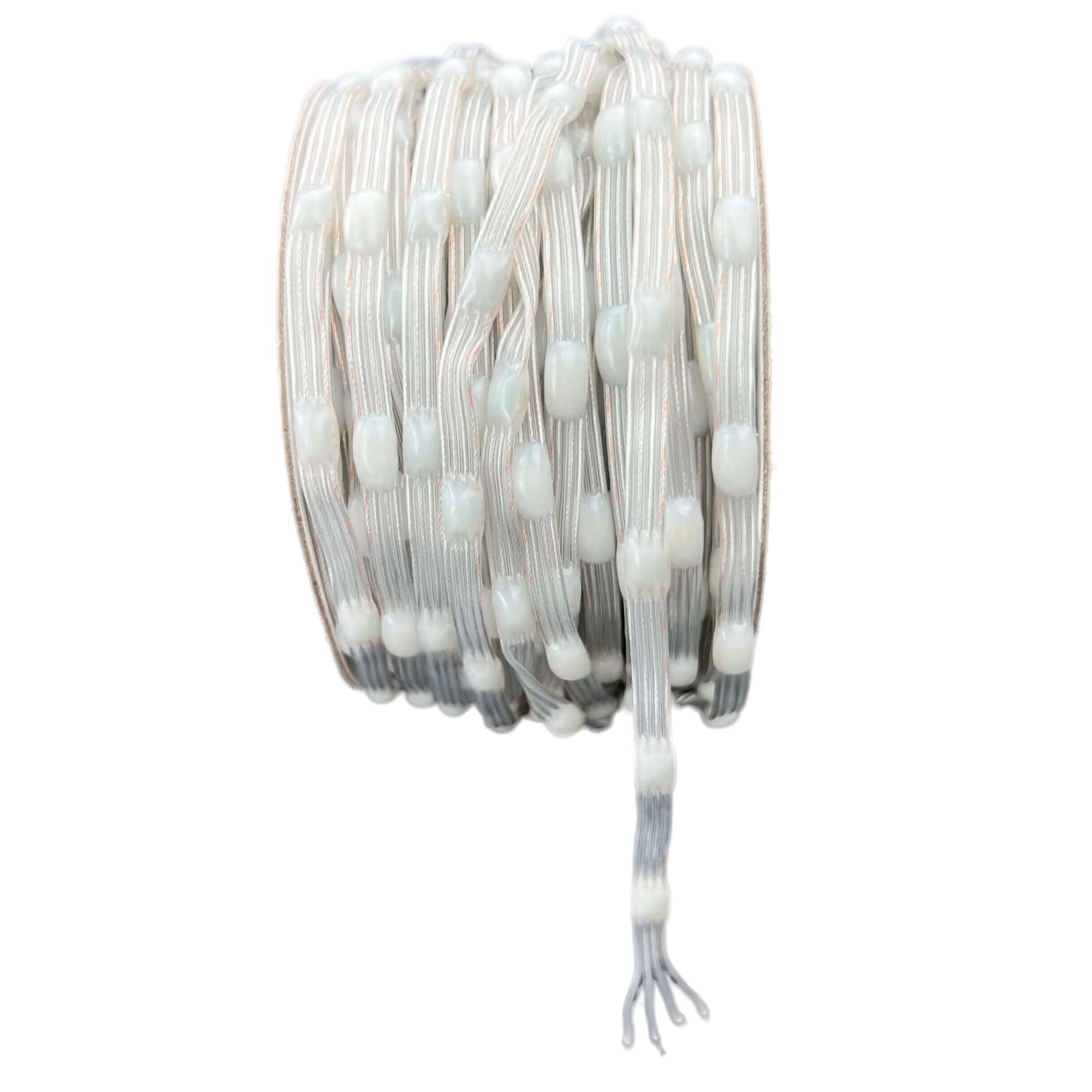 Aoying DC12V RGBIC 1000 LEDS Pebble Pixel Fairy Light String 4Pin Data Return Addressable Seed Light IP68 Outdoor Christmas