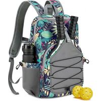 Sac à dos de sport portable de luxe avec logo, échantillon gratuit, pour pickleball et padel, avec poche à chaussures, imperméable, pour raquettes et gym