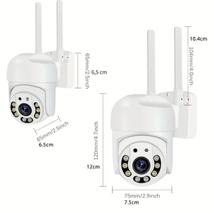 Caméra intelligente Wifi 2,4g 1080p Alarme Push Multi-utilisateurs Vision nocturne HD Caméras domestiques - Product Image 1