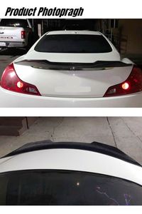 Alerón de Fibra de Carbono MRD Compatible con Infiniti G37 Coupé Estilo PSM de 2 Puertas, Adhesivos de Fibra de Carbono, Alerón Trasero - Product Image 6