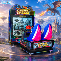 Machine de jeu de tir d'arcade, simulateur de pistolet interactif pour deux joueurs, pour centre commercial, FEC et centre de divertissement intérieur