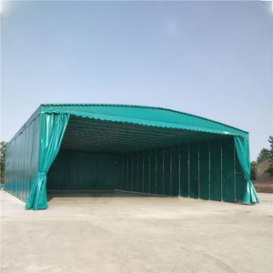 High Strength Frame Push-pull Tent, Spacious Storage Shed for Machinery and Industrial Equipment, Weather Resistant - Product Image 6